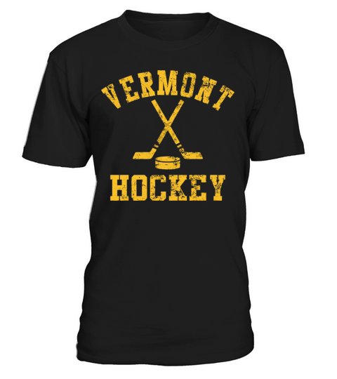 Vintage Vermont Hockey T-Shirt Unisex