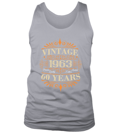 60th birthday vintage men women ornaments Tank Top Unisex