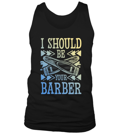Barber hairdresser Tank Top Unisex