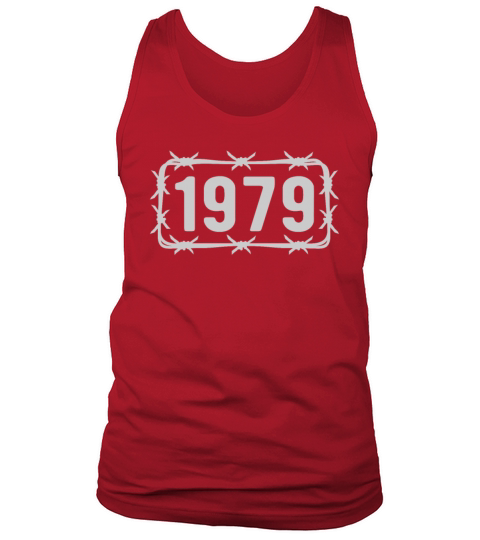Birthday Vintage 1979 Barbed Wire Tank Top Unisex