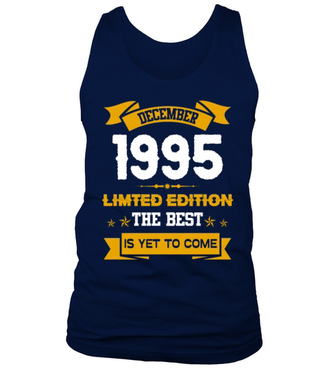 December 1995 Birthday Surprise Tank Top Unisex