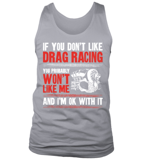 Drag Racing Race Car Vintage If Tank Top Unisex