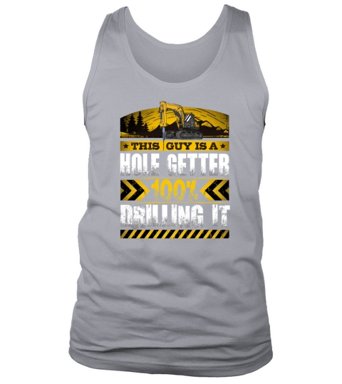 Funny Heavy Machinery Operator Excavator Drill Tank Top Unisex
