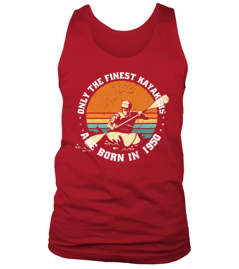 Kayak-Rafting KAYAKER Vintage 1950 Birthday Tank Top Unisex