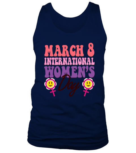 March is International Womens Day Month Celebratio Tank Top Unisex