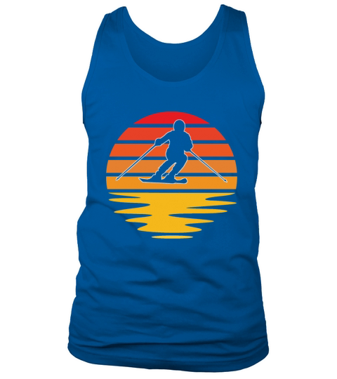 ski retro Tank Top Unisex