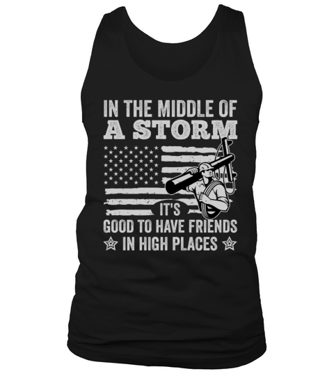 Thank A Lineman Quote Electrical Lineman Tank Top Unisex