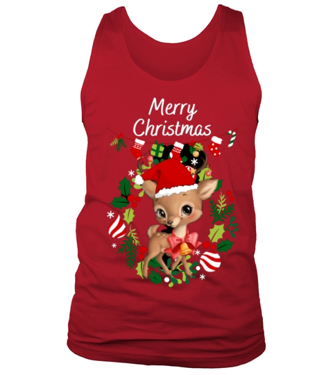 Vintage Christmas Tank Top Unisex