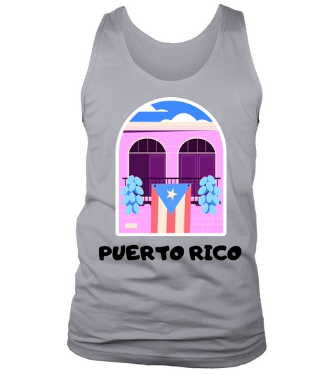 VINTAGE PUERTO RICO TRAVEL T SHIRT Tank Top Unisex