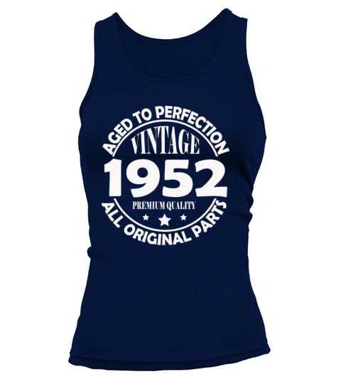 1952 vintage vintage retro birthday gift Tank top Woman