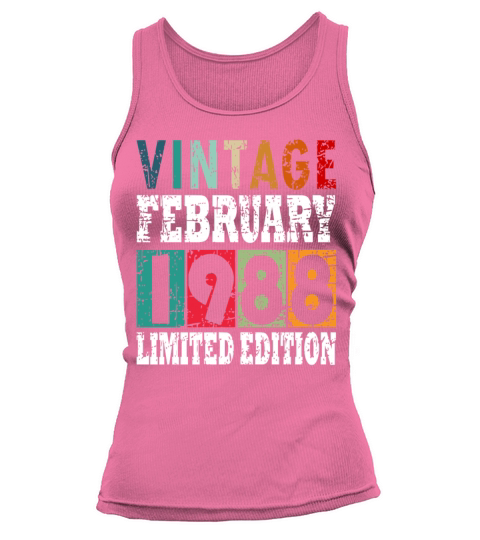 1988 February Vintage Tank top Woman