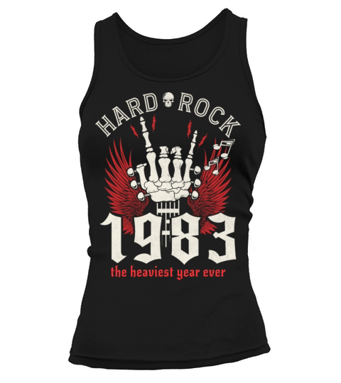40th Birthday Rocker Born in 1983 Tank top Woman