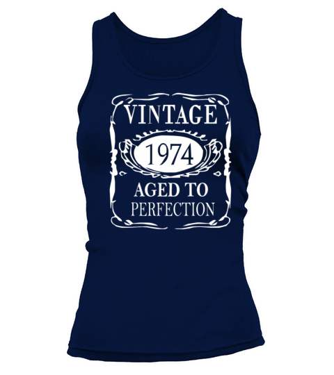 40th Birthday Vintage 1974 Tank top Woman