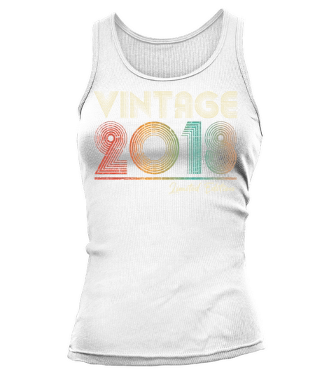 5 Year Old Vintage 1988 5th Birthday Gift Tank top Woman