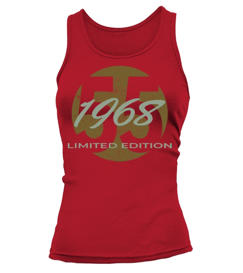 55th birthday men women 55 years 1968 vintage Tank top Woman