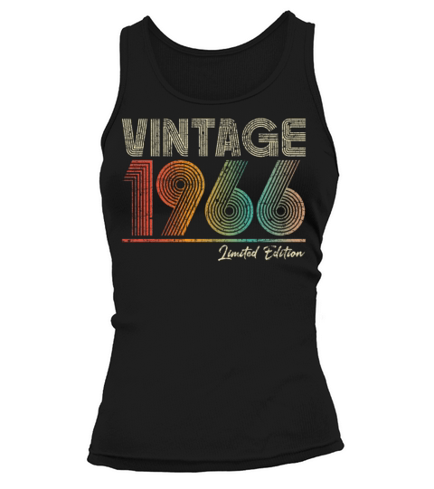 57 Years Old Vintage 1966 57th Birthday Gifts Tank top Woman
