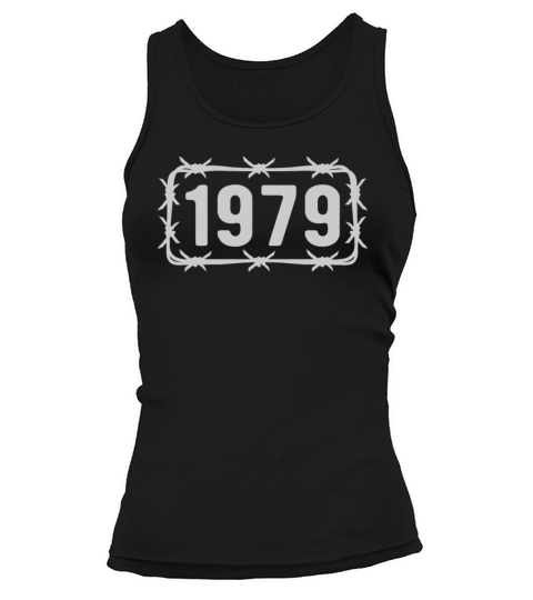 Birthday Vintage 1979 Barbed Wire Tank top Woman