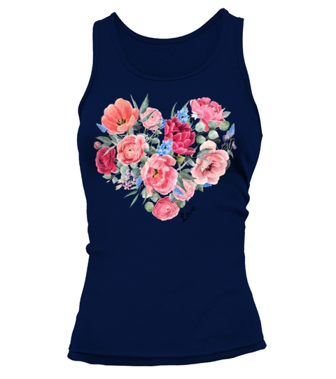 Colorful Cute Flowers Tank top Woman