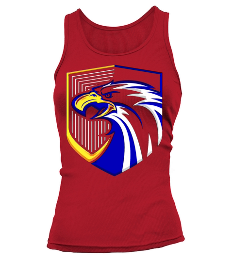 eagle eagles america vintage securitas retro USA Tank top Woman