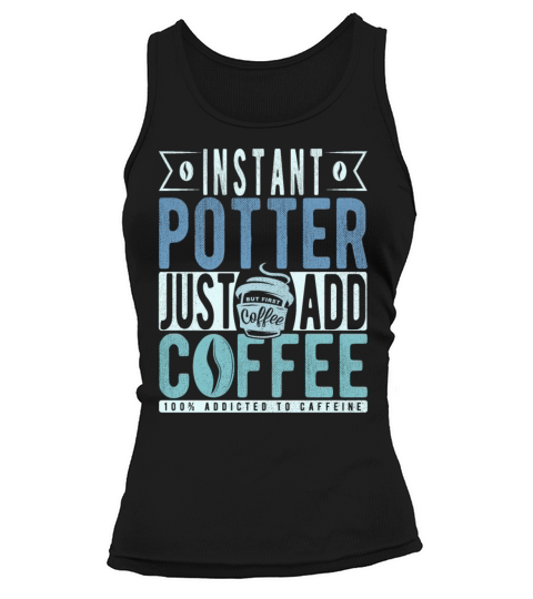 Instant Potter Just Add Coffee Tank top Woman