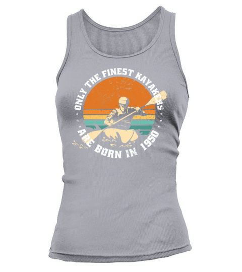 Kayak-Rafting KAYAKER Vintage 1950 Birthday Tank top Woman