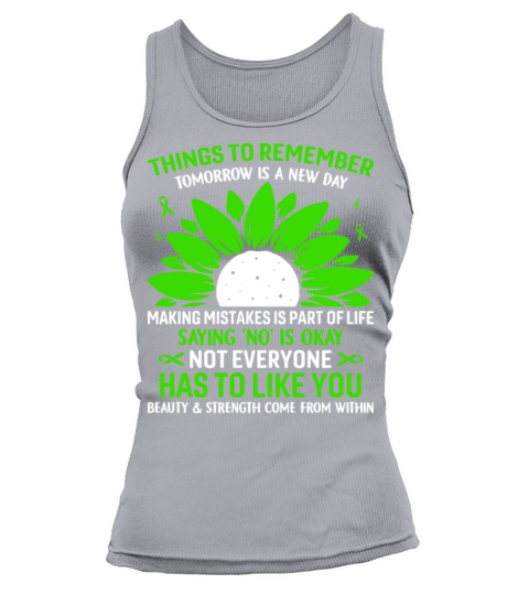 Things To Remember Tomorrow Tank top Woman