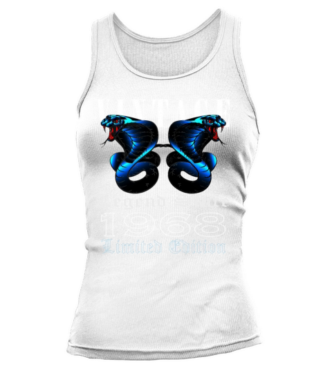 Vintage 1968 Cobra 55 Years Limited Edition Tank top Woman