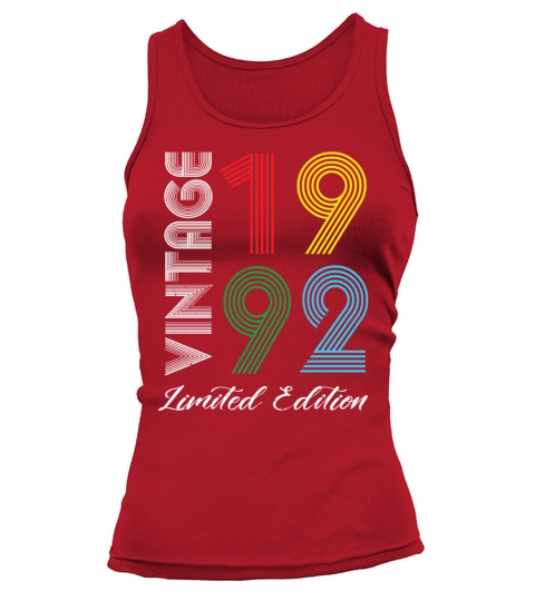 Vintage 1992 Vintage Birthday Retro Vintage Tank top Woman