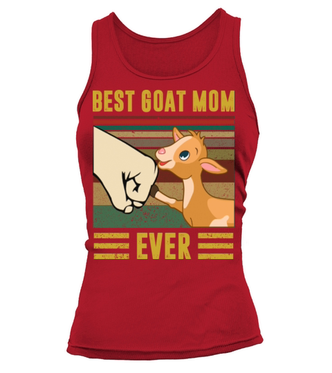 Vintage Best Goat Mom Ever Tank top Woman