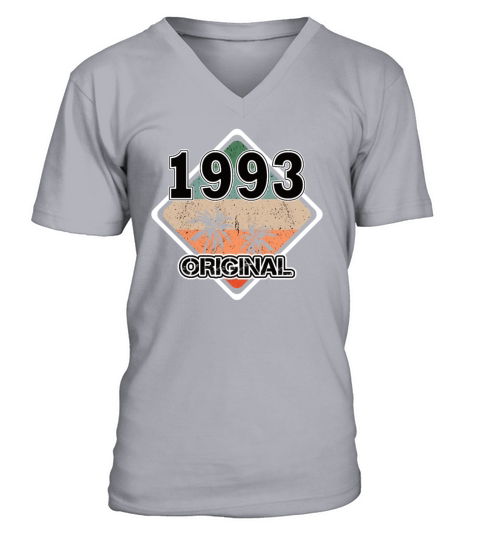 30th birthday vintage 1993 original 1993 V-Neck T-shirt