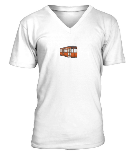 Aerial Tram Tramway Cable Car Cableway Gondola V-Neck T-shirt