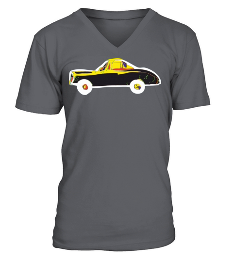 sportscar V-Neck T-shirt