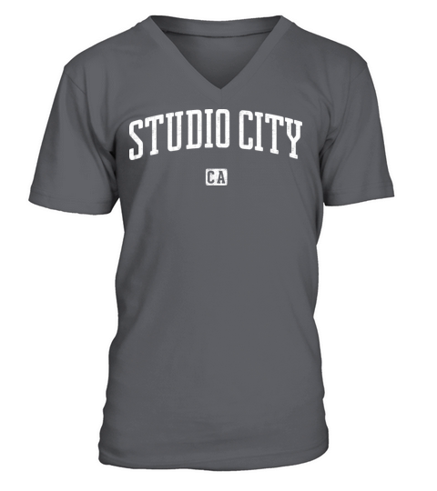 Studio City California Vintage V-Neck T-shirt