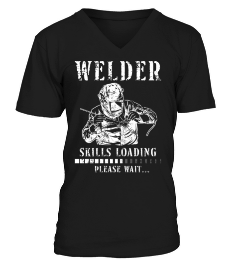 Welder Welding Apprentice Vintage V-Neck T-shirt