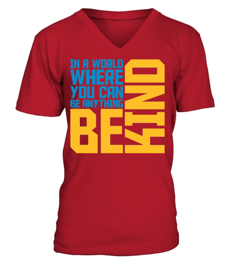you can be kind V-Neck T-shirt