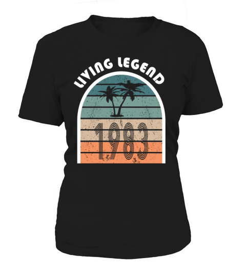 40th birthday living legend 1983 vintage 1983 Women's T-Shirt