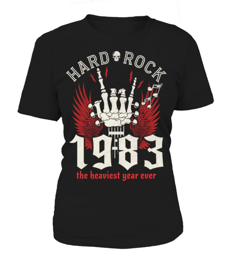 40th Birthday Rocker Born in 1983 Women's T-Shirt