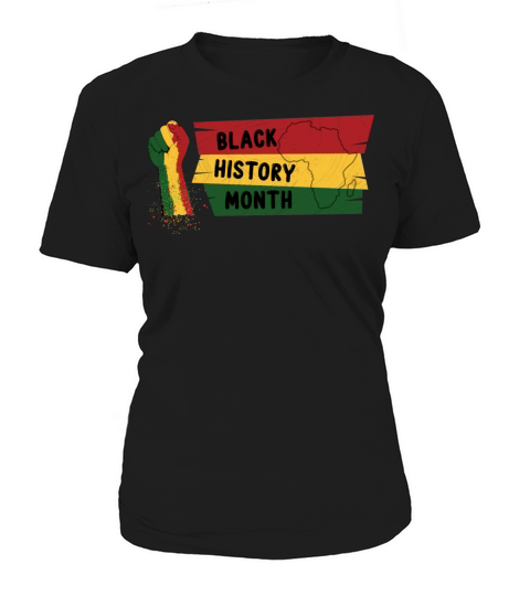 Black History Month African American Women's T-Shirt