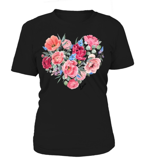 Colorful Cute Flowers Women's T-Shirt