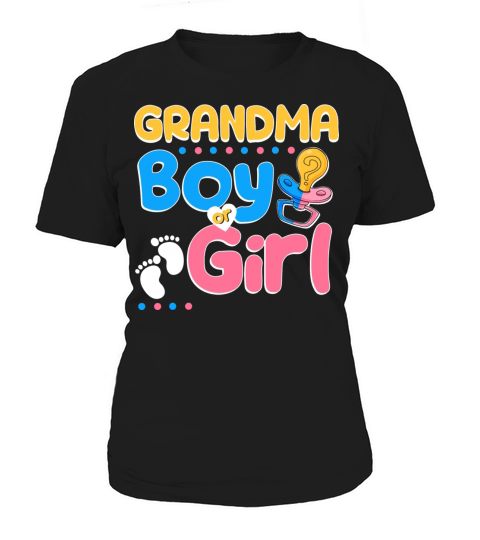Pink or Blue Grandma Loves You Best Granny Ever Women's T-Shirt
