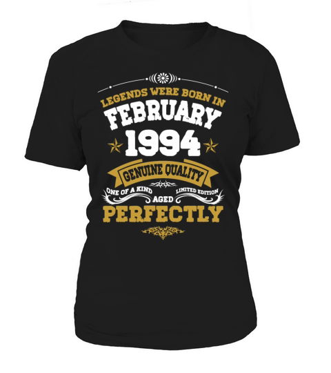 Vintage Aged To Perfection Ferbuary 1994 Women's T-Shirt