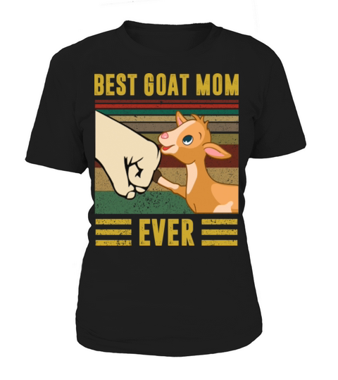 Vintage Best Goat Mom Ever Women's T-Shirt