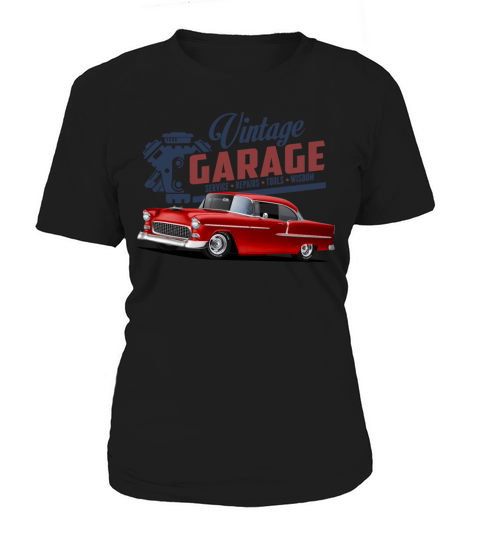 Vintage Garage 55 Street Rod Women's T-Shirt