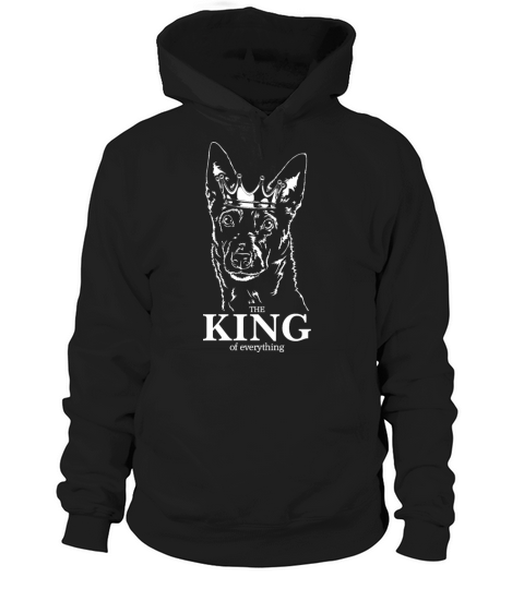 Australian Kelpie King of Everything dog dad Hoodie Unisex