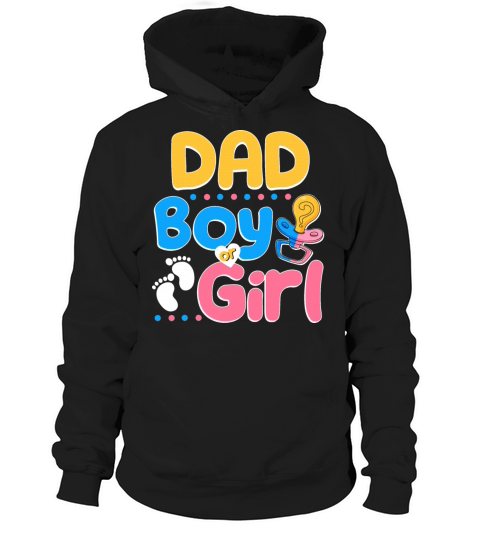 Pink or Blue Dad Loves You Best Daddy Ever Hoodie Unisex