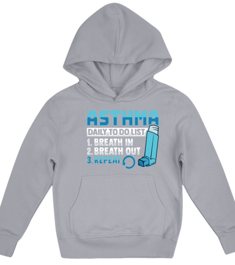 Albuterol Asthma Inhaler Design for an Asthmatic Kids Hoodie