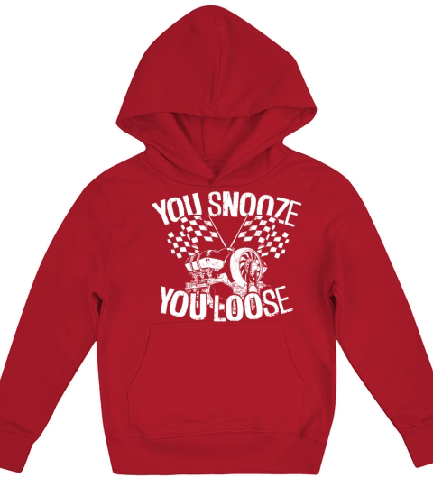 Drag Racing Race Car Vintage You Kids Hoodie