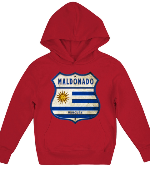 Maldonado Uruguay Vintage Design Kids Hoodie