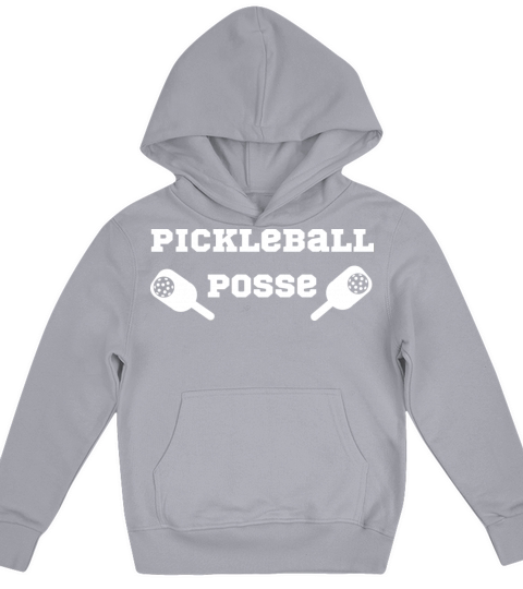 pickleball posse funny pickleball quote Kids Hoodie