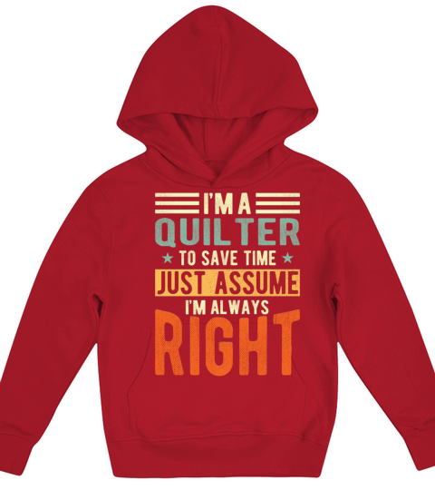 Quilter Kids Hoodie